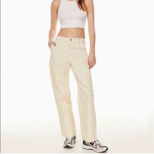 TNA / Artizia Cream Utility Jeans